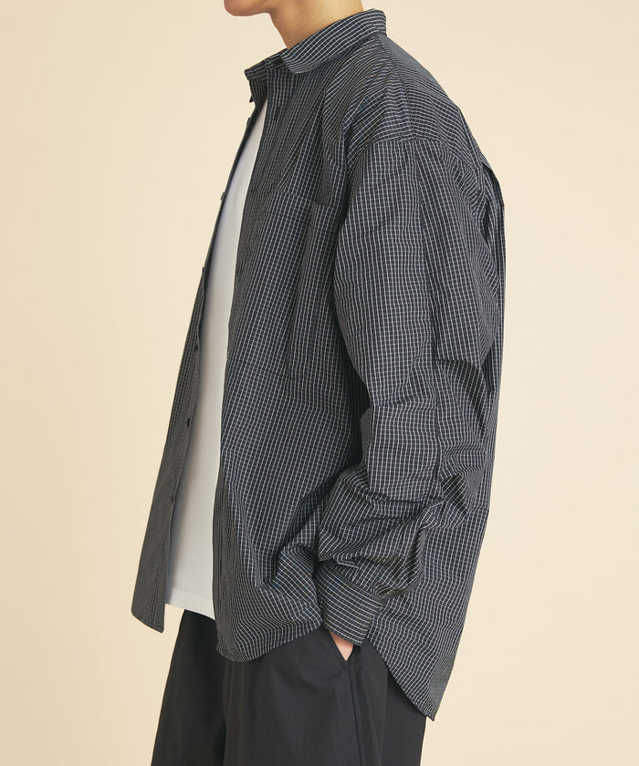 GRAPH CHECK TECH SHIRTS L/S