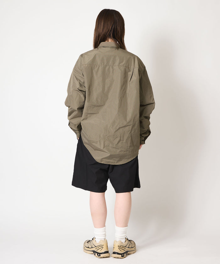 GRAPH CHECK TECH SHIRTS L/S