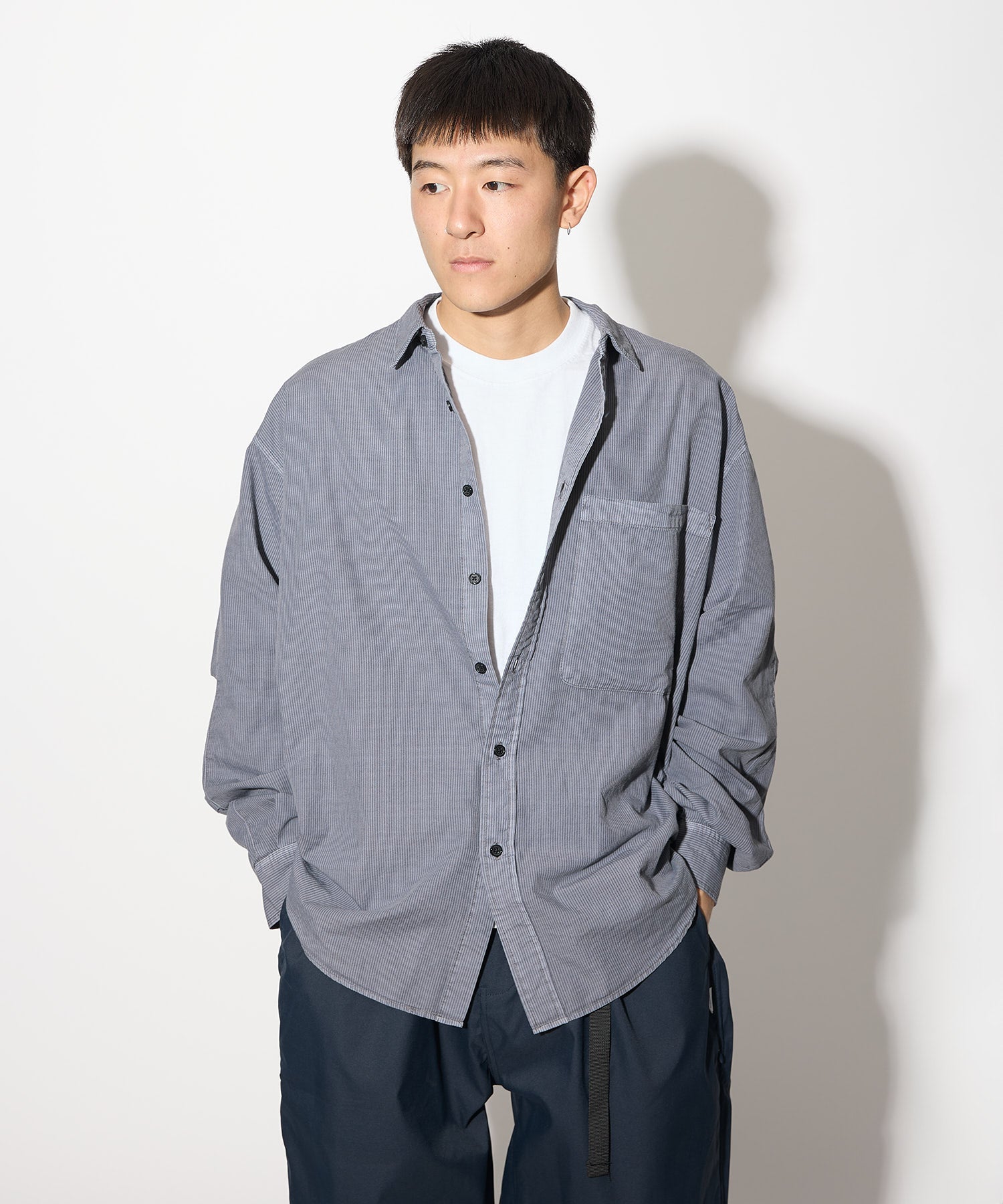 【3.20 FRI 18:00~ INSTOCK】STRIPE TECH SHIRTS L/S