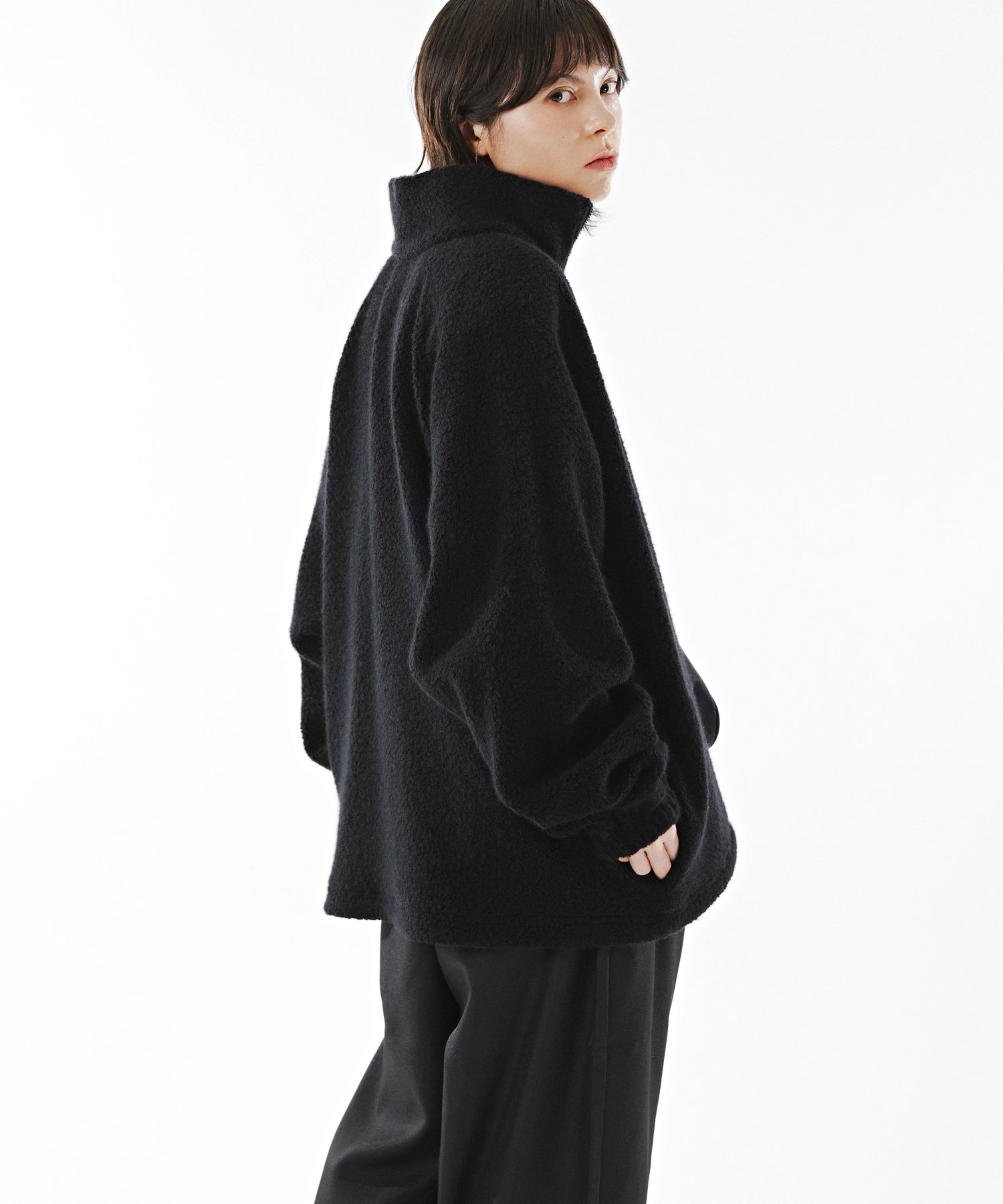 【9.19 FRI 18:00~ IN STOCK】BOUCLE ZIP BLOUSON