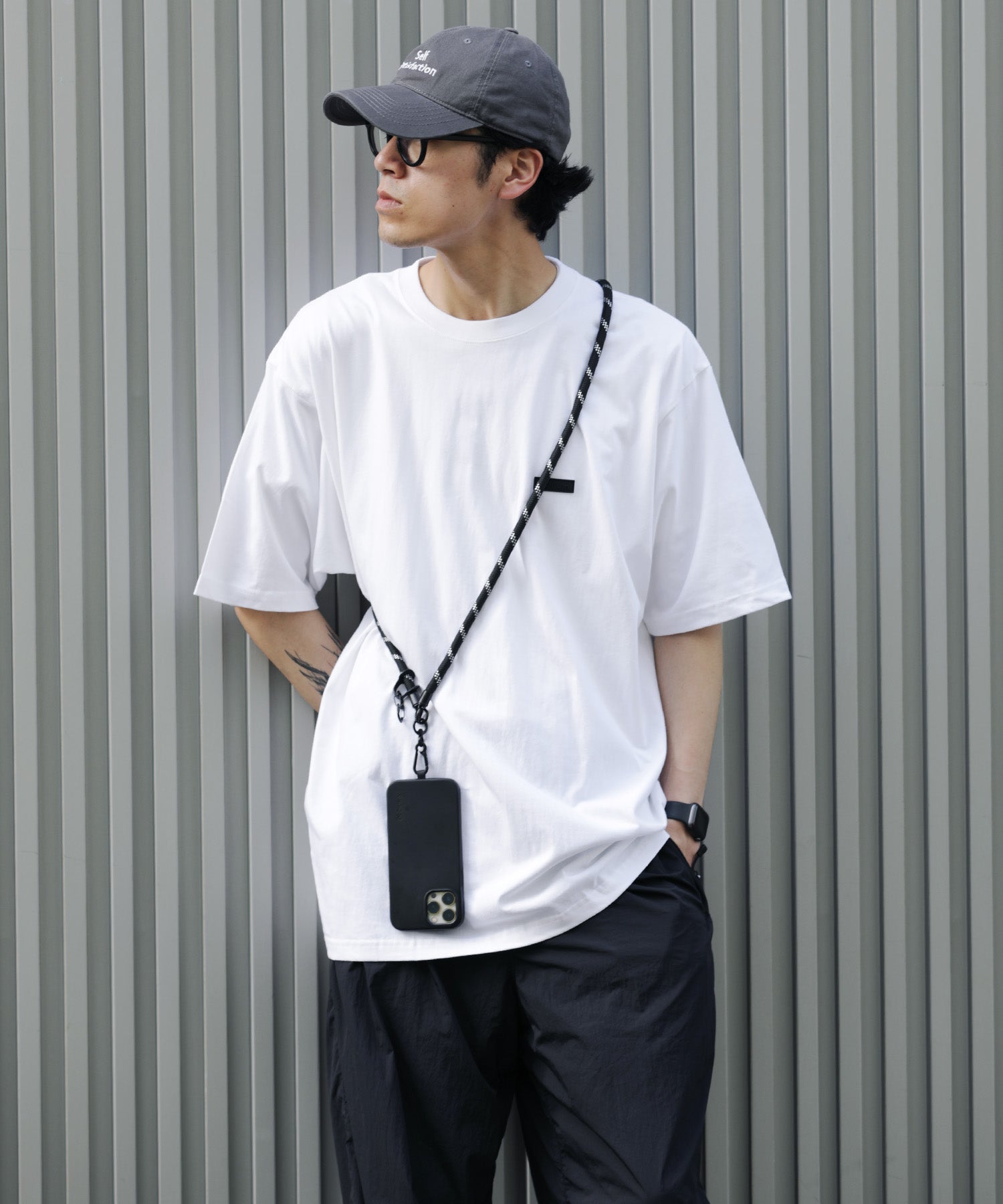 RUBBER TAG TEE S/S