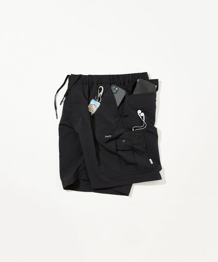 NYLON CARGO SHORTS
