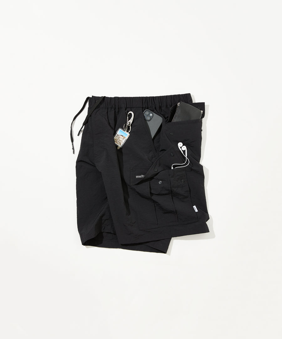 NYLON CARGO SHORTS