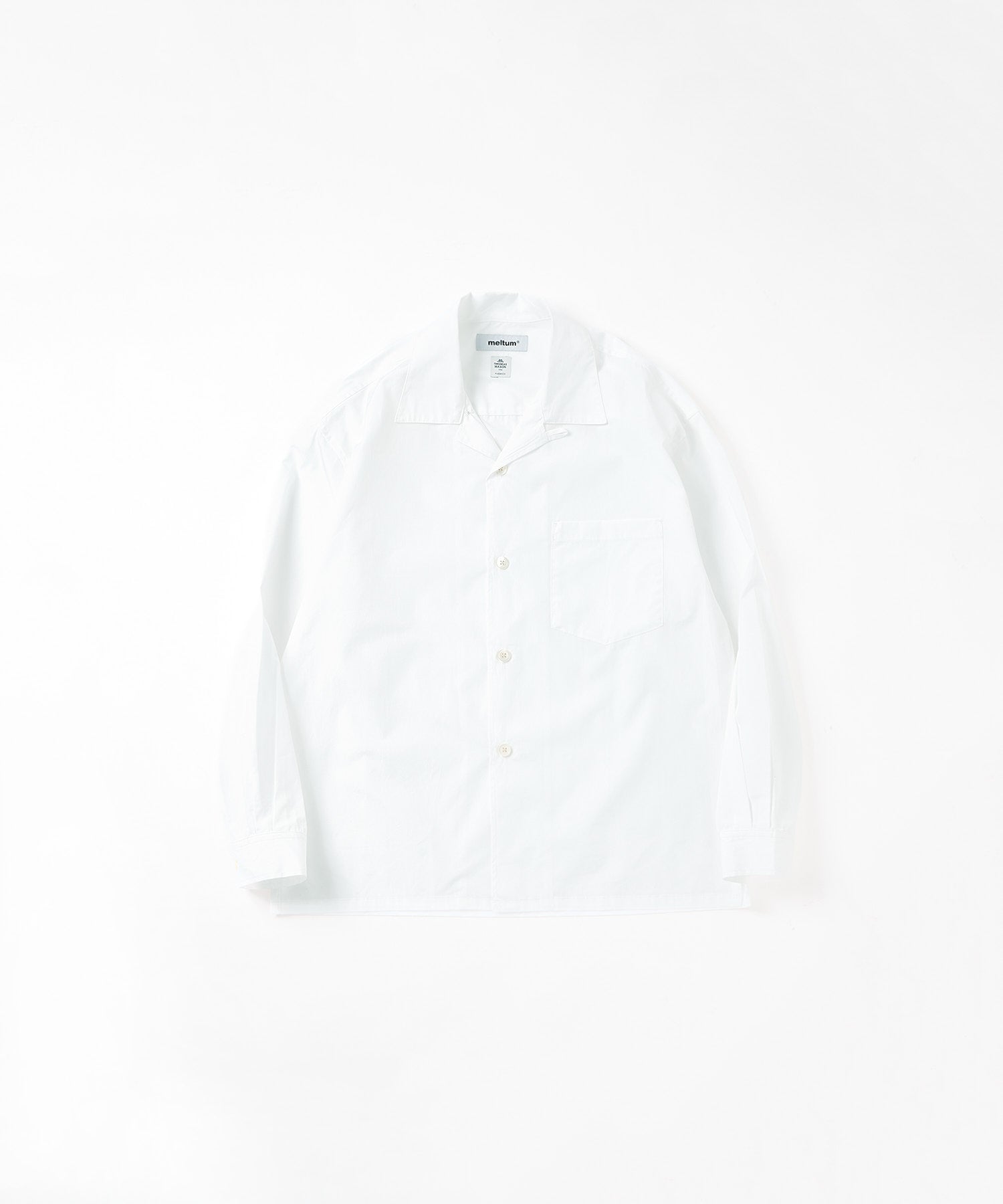 THOMAS MASON OPEN COLLAR SHIRT