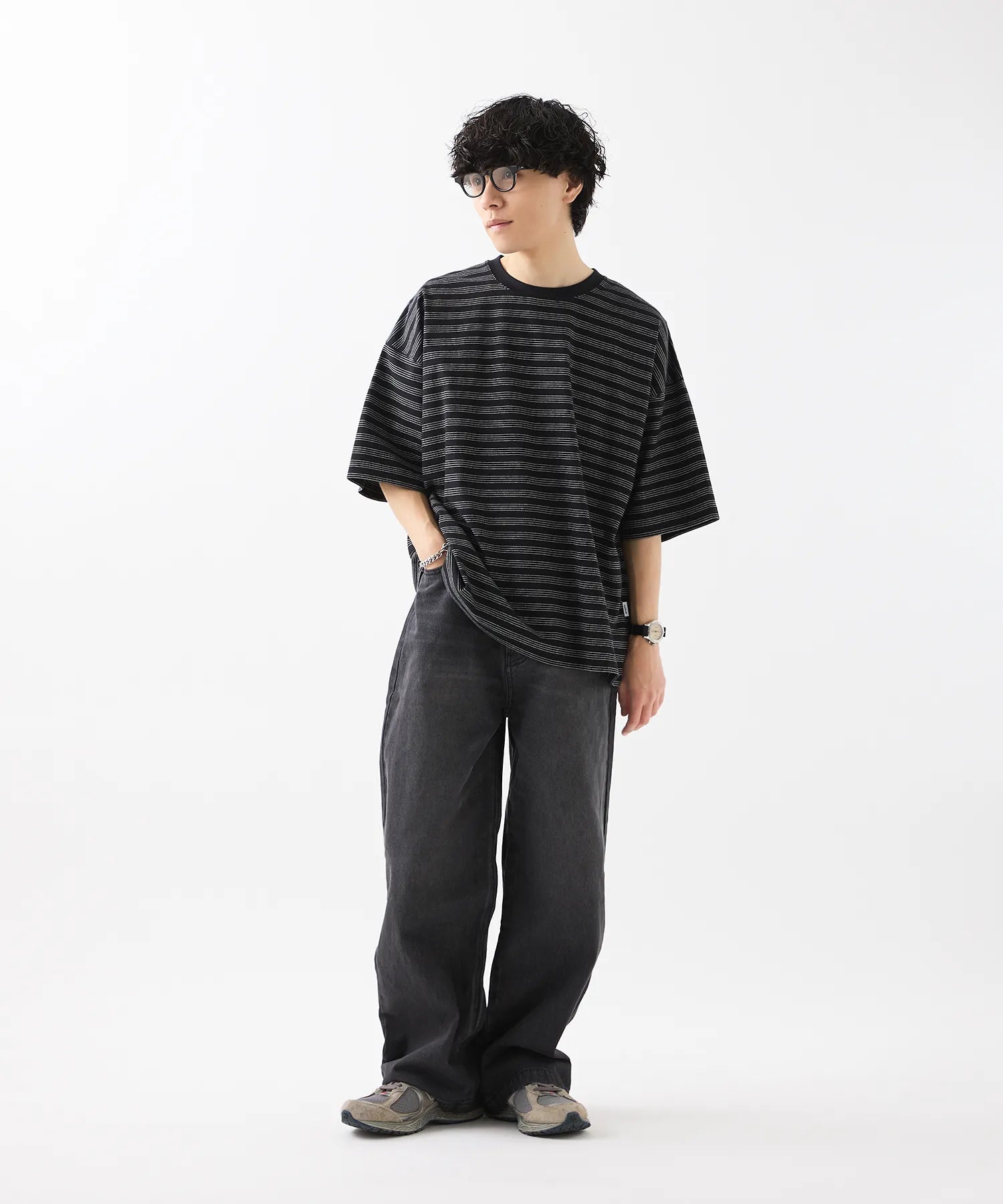 ALLWEATHER TEE S/S BORDER