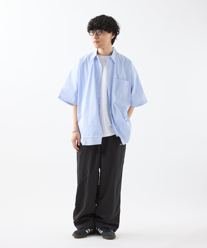LOOSE STRIPE SHIRT S/S