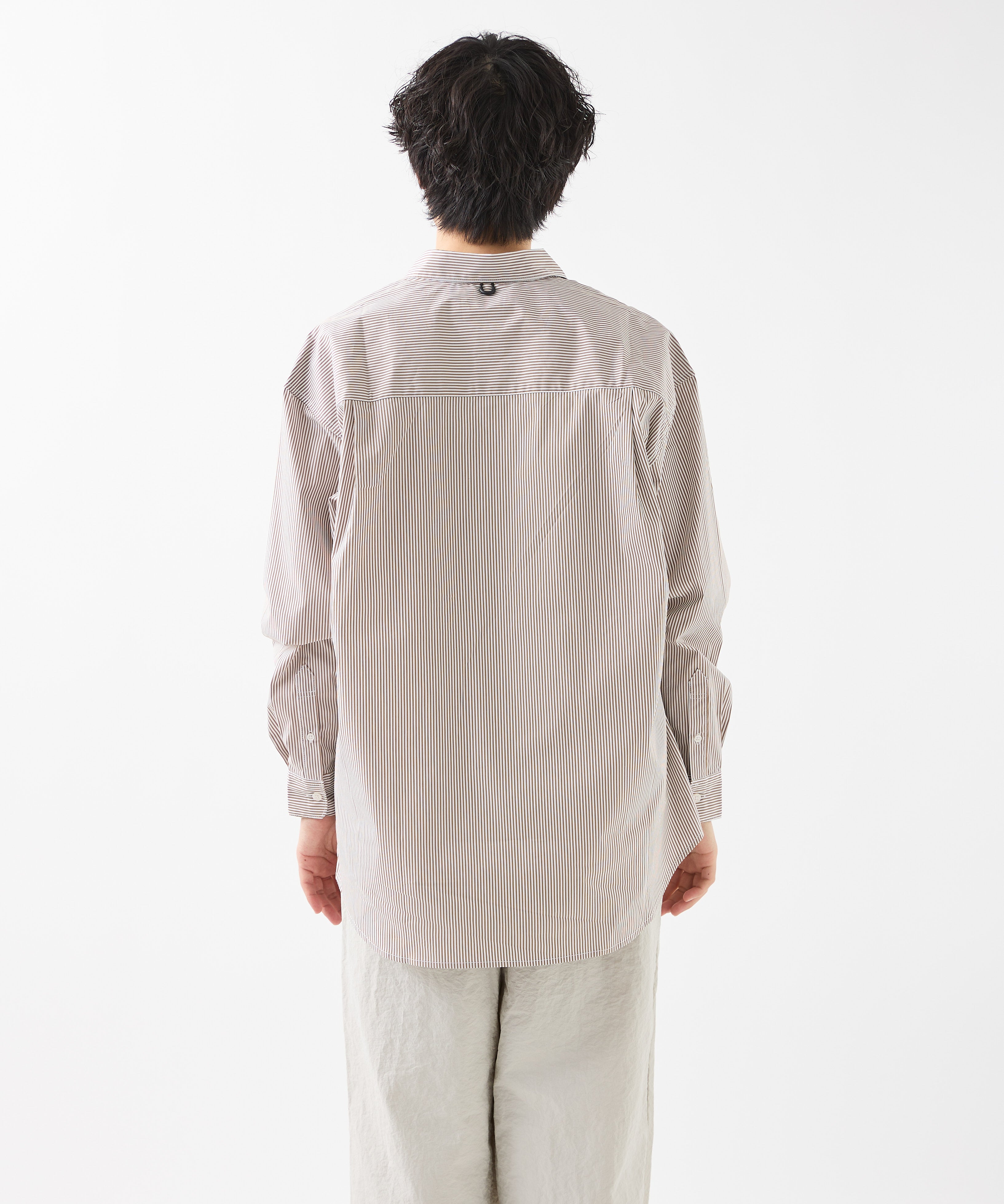 LOOSE STRIPE SHIRT L/S