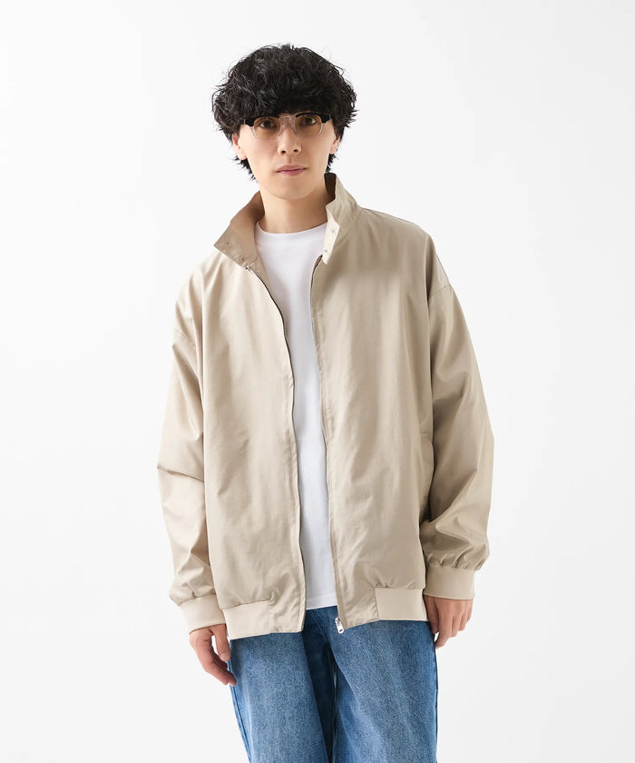 NYLON HARRINGTON JACKET