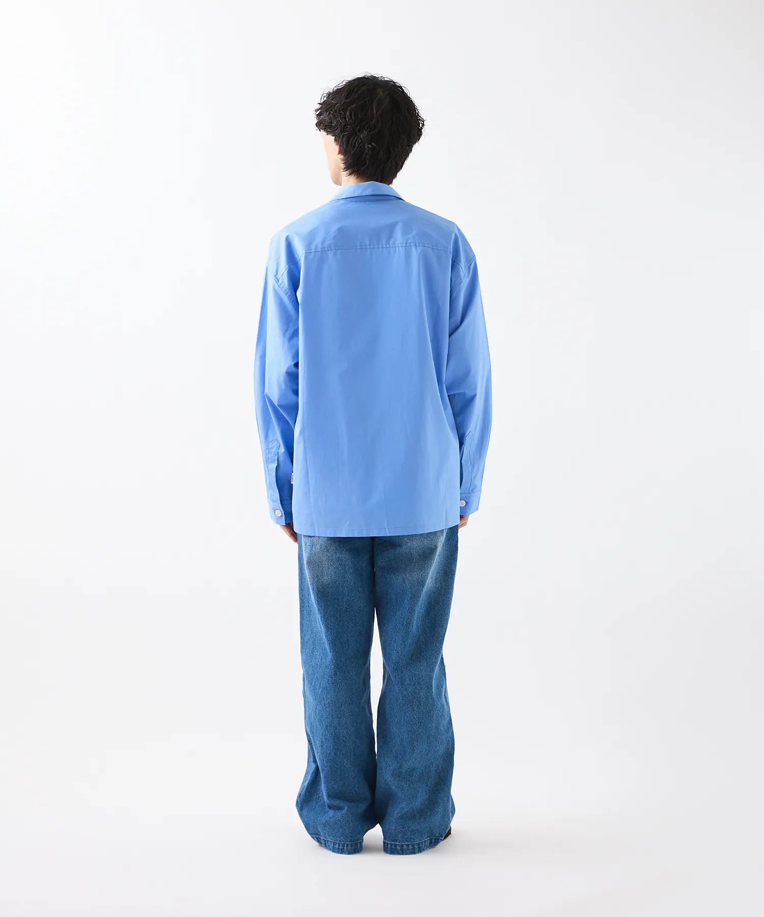 THOMAS MASON OPEN COLLAR SHIRT