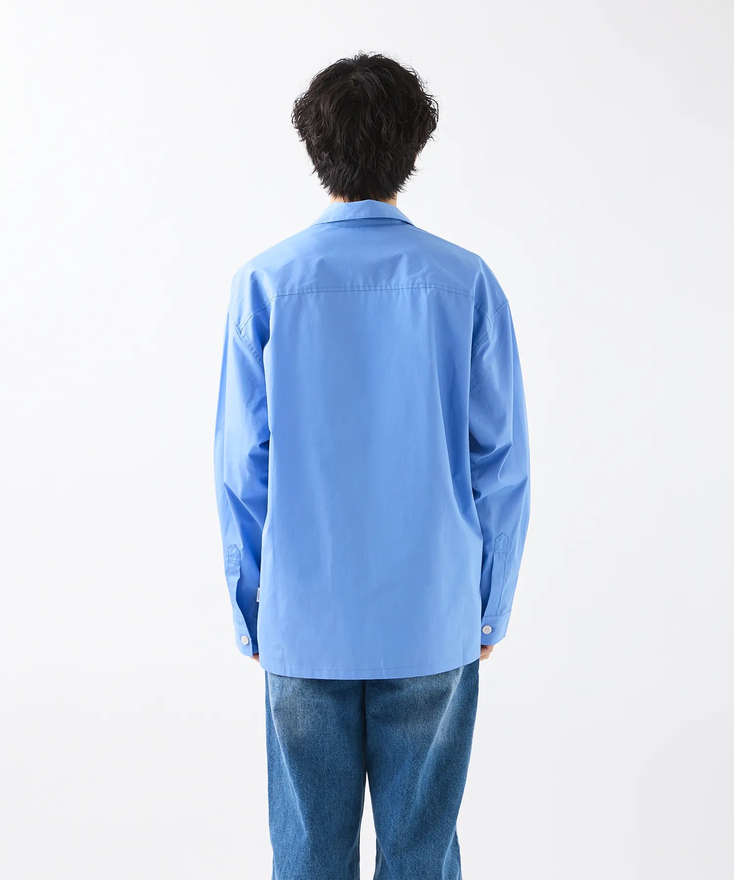 THOMAS MASON OPEN COLLAR SHIRT