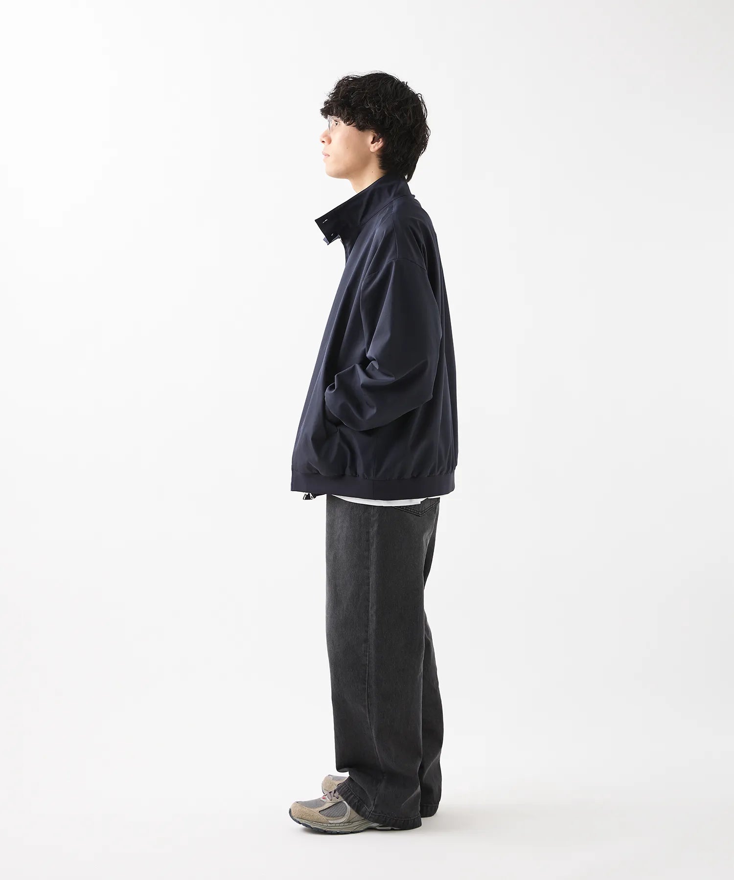 NYLON HARRINGTON JACKET