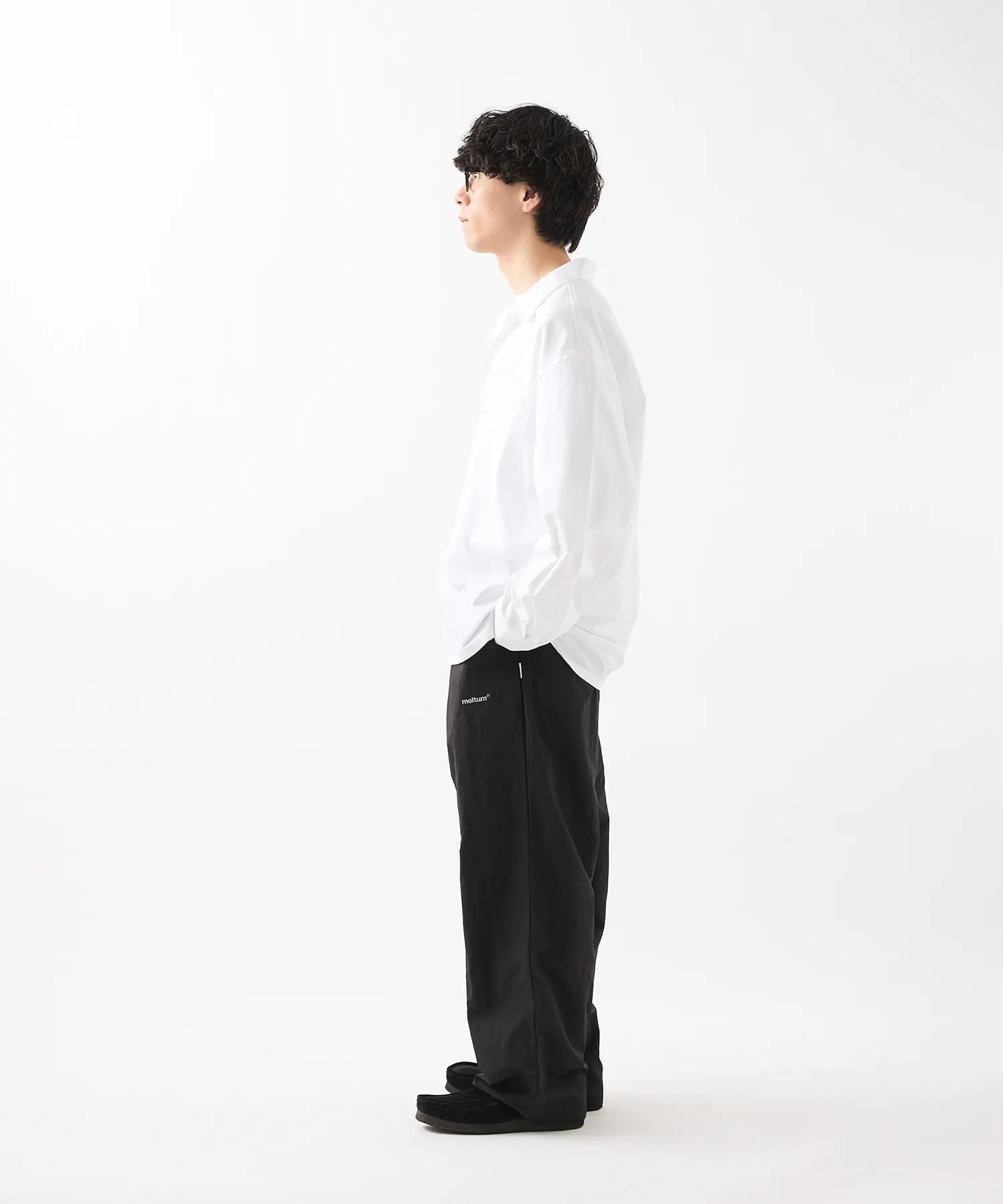 THOMAS MASON OPEN COLLAR SHIRT