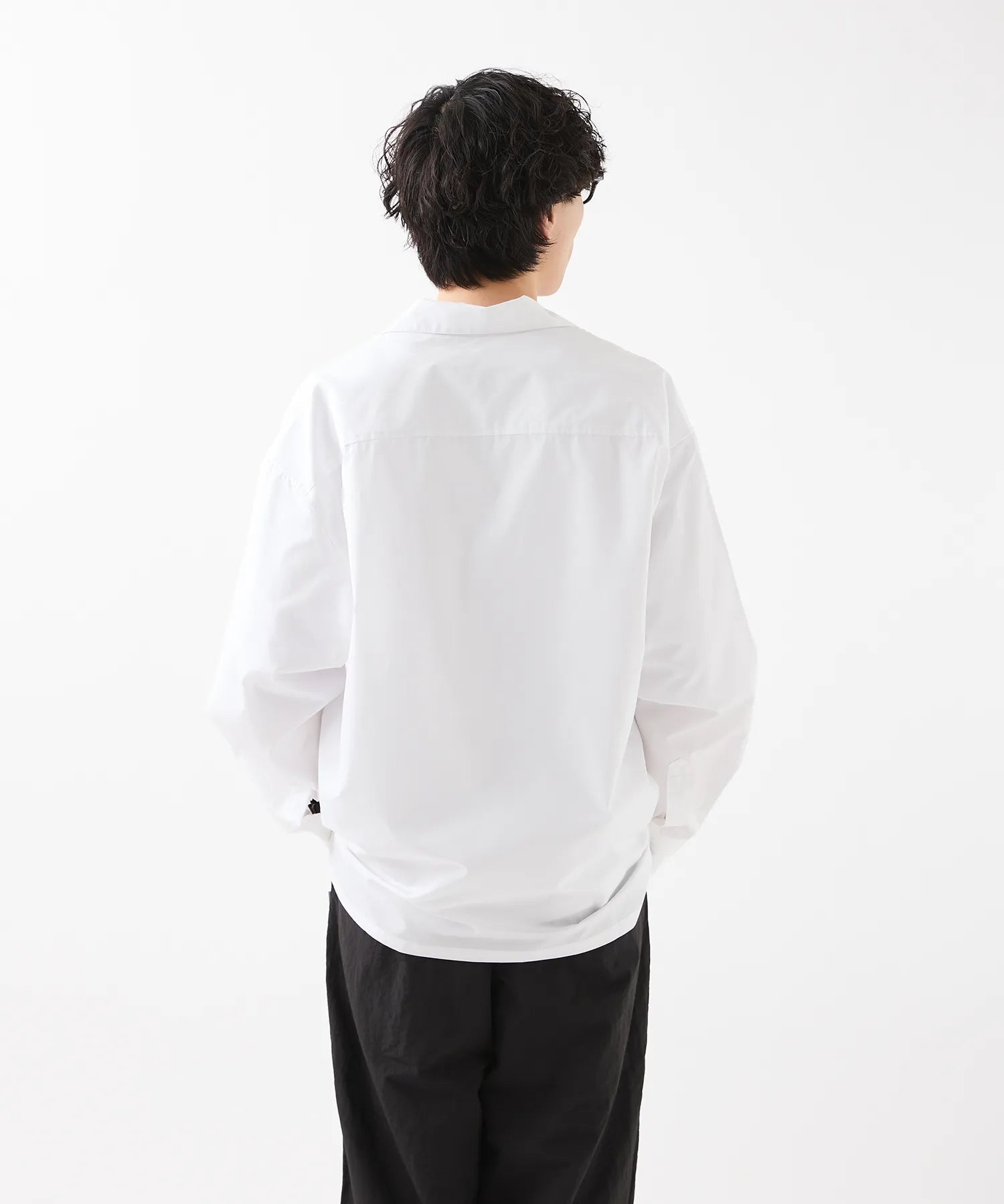 THOMAS MASON OPEN COLLAR SHIRT