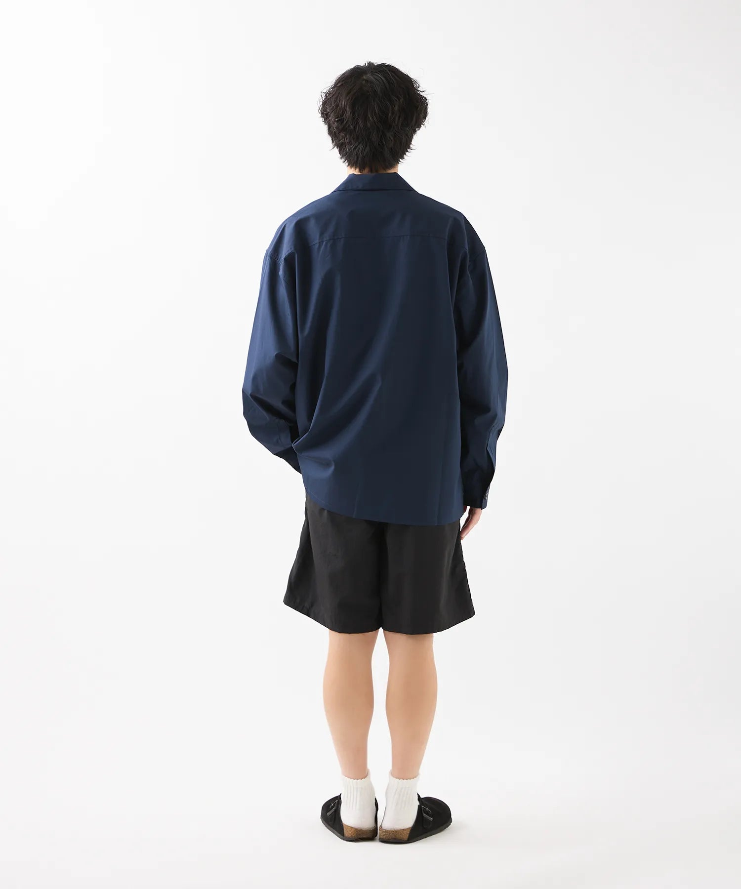 THOMAS MASON OPEN COLLAR SHIRT