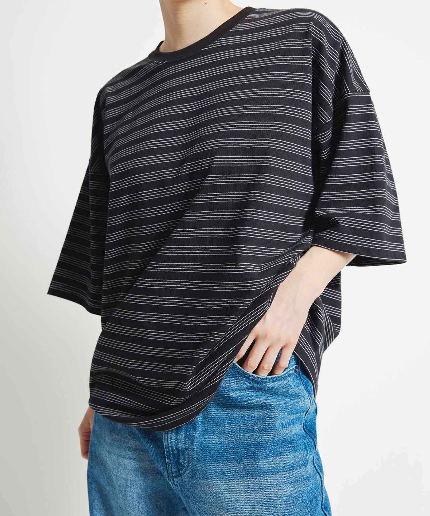 ALLWEATHER TEE S/S BORDER