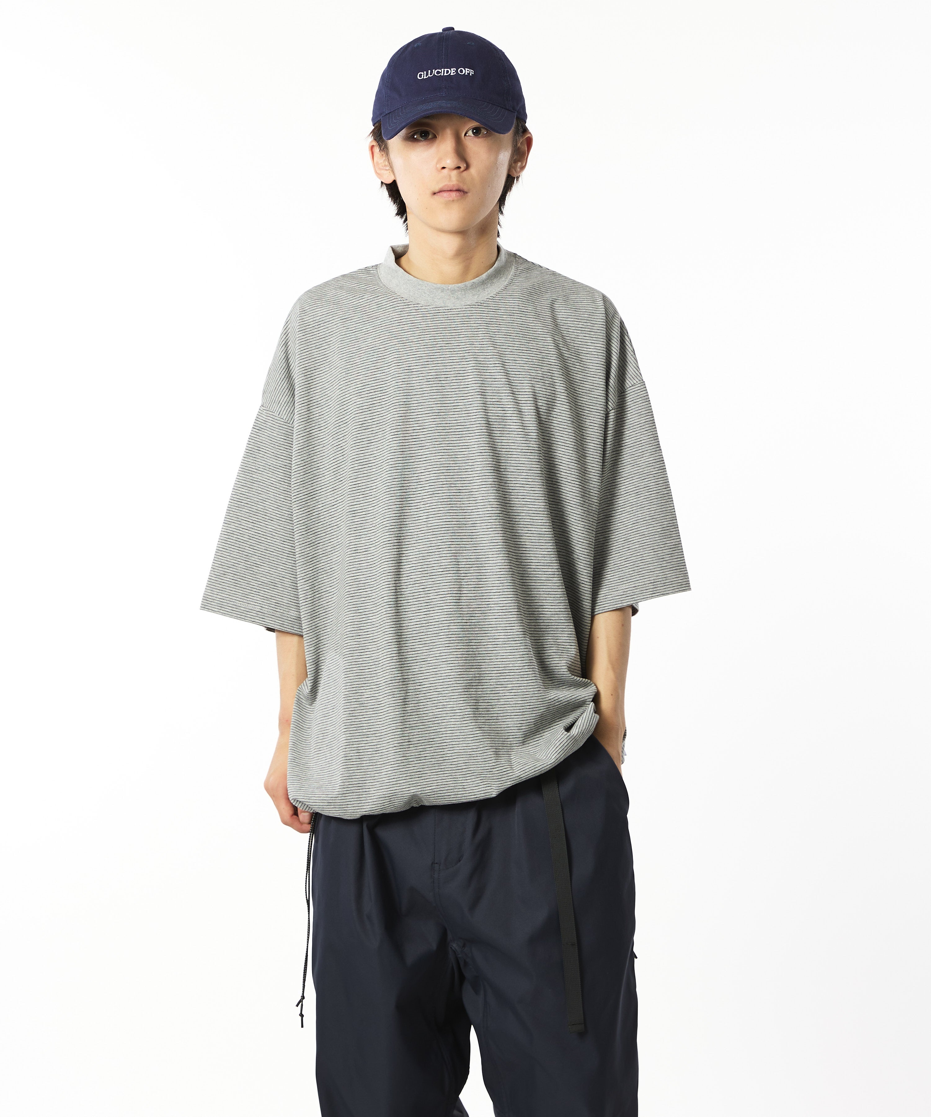 BORDER BALLOON TEE S/S