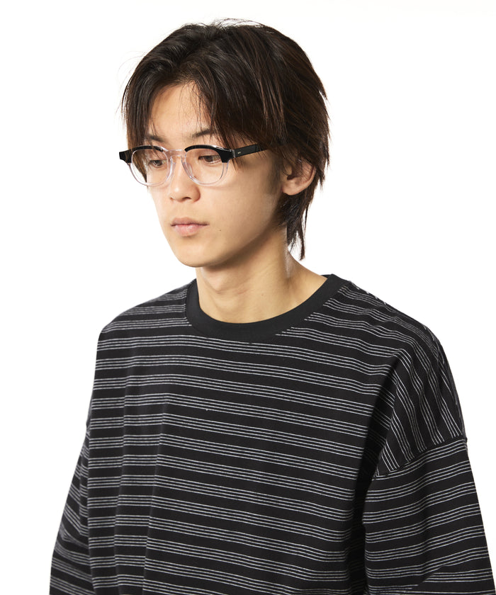 KANEKO OPTICAL × meltum EYEWEAR BLACK×CLEAR