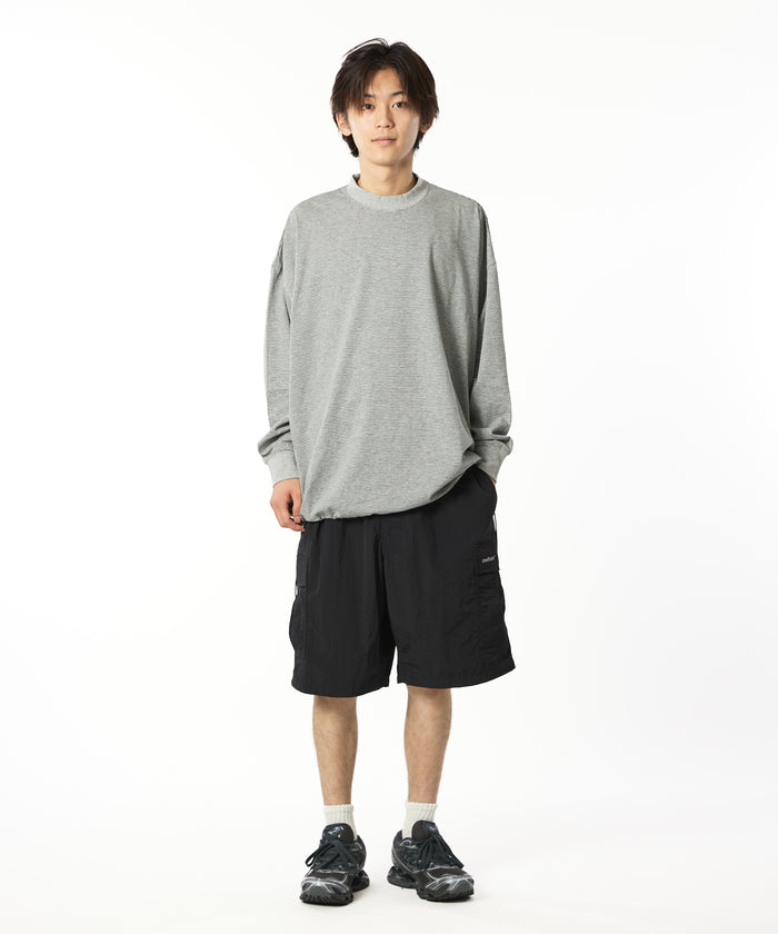 边框气球 T 恤 L/S