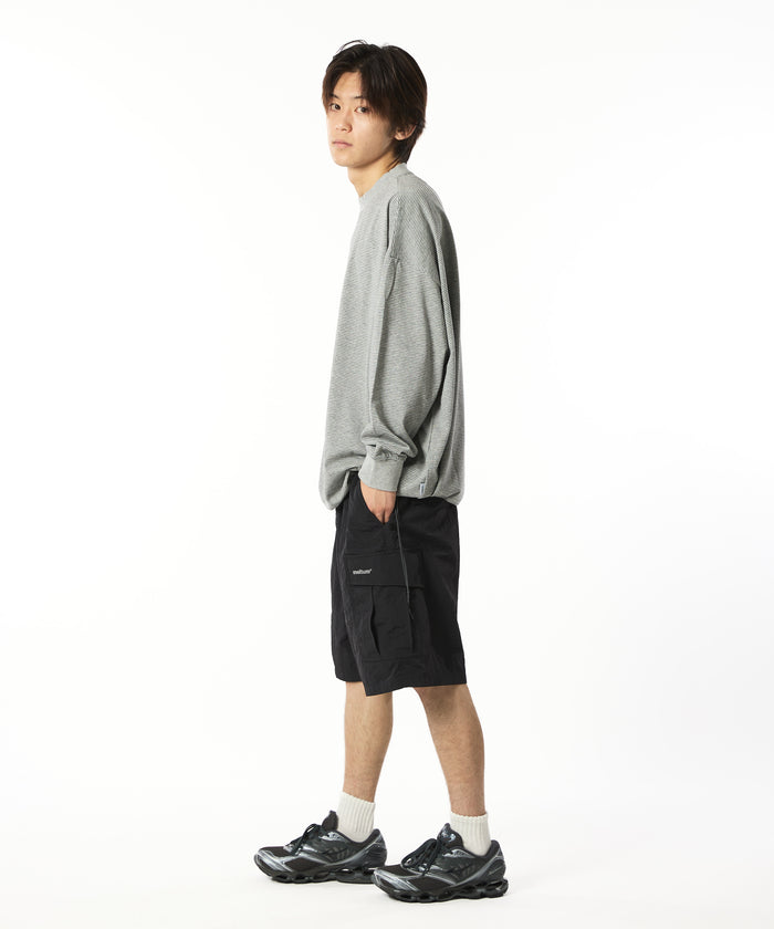 边框气球 T 恤 L/S