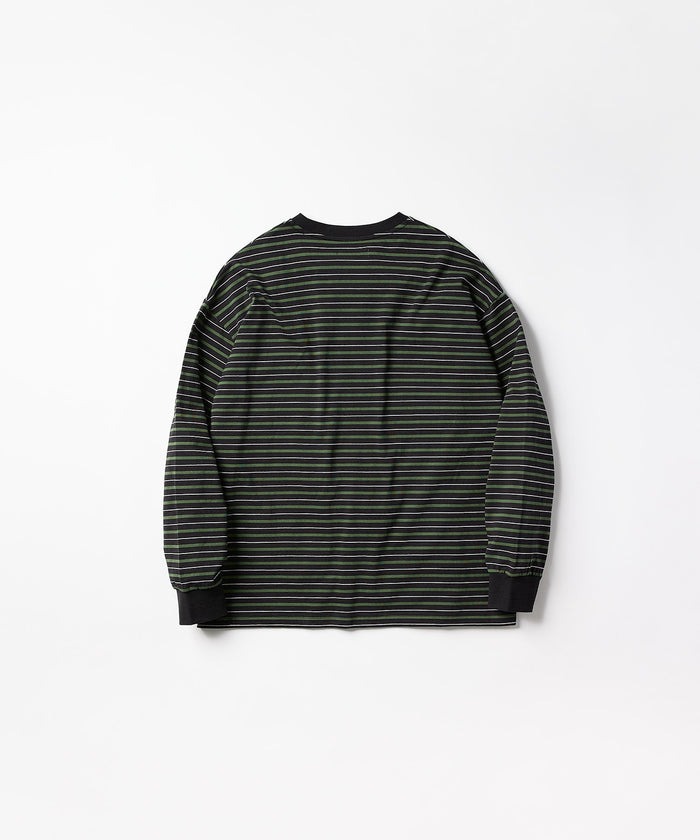 MULTI BORDER L/S TEE