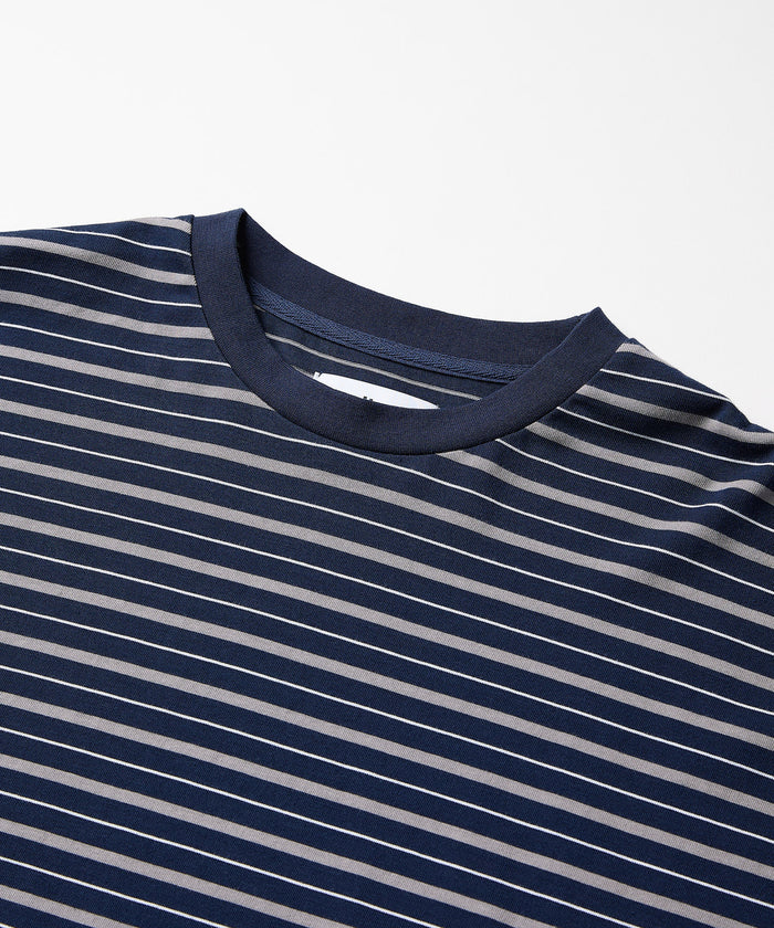 MULTI BORDER L/S TEE