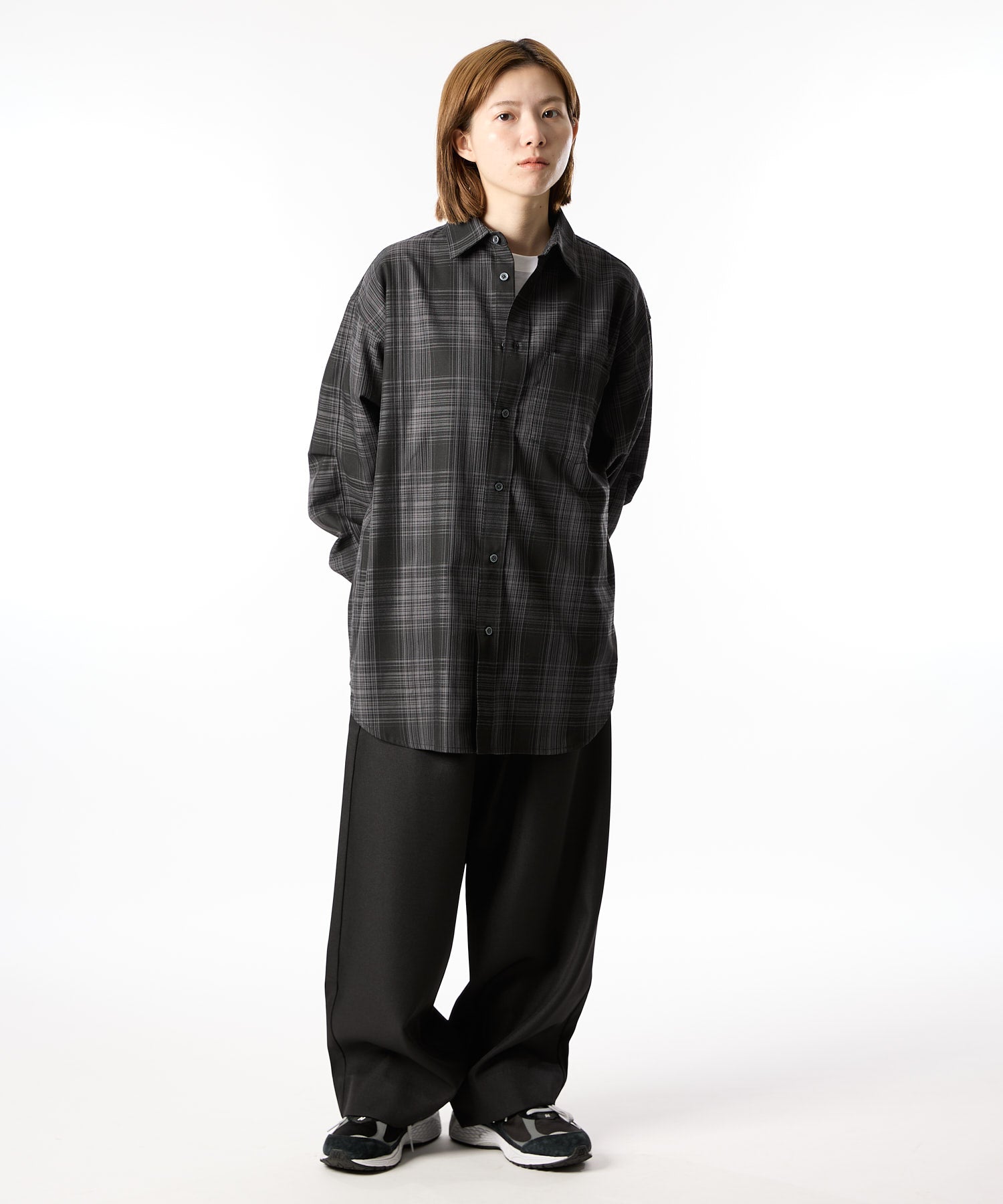 【2025.8.27 WED 18:00~ IN STOCK】OMBRE CHECK SHIRT