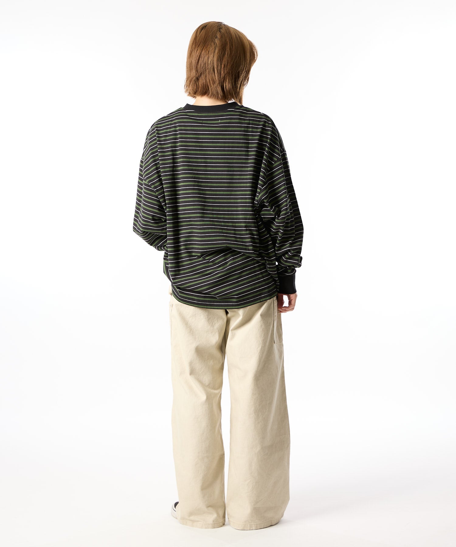【2025.9.12 FRI 18:00~ IN STOCK】MULTI BORDER L/S TEE