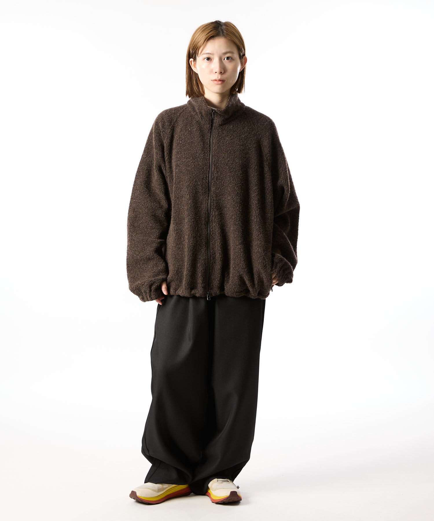 【9.19 FRI 18:00~ IN STOCK】BOUCLE ZIP BLOUSON