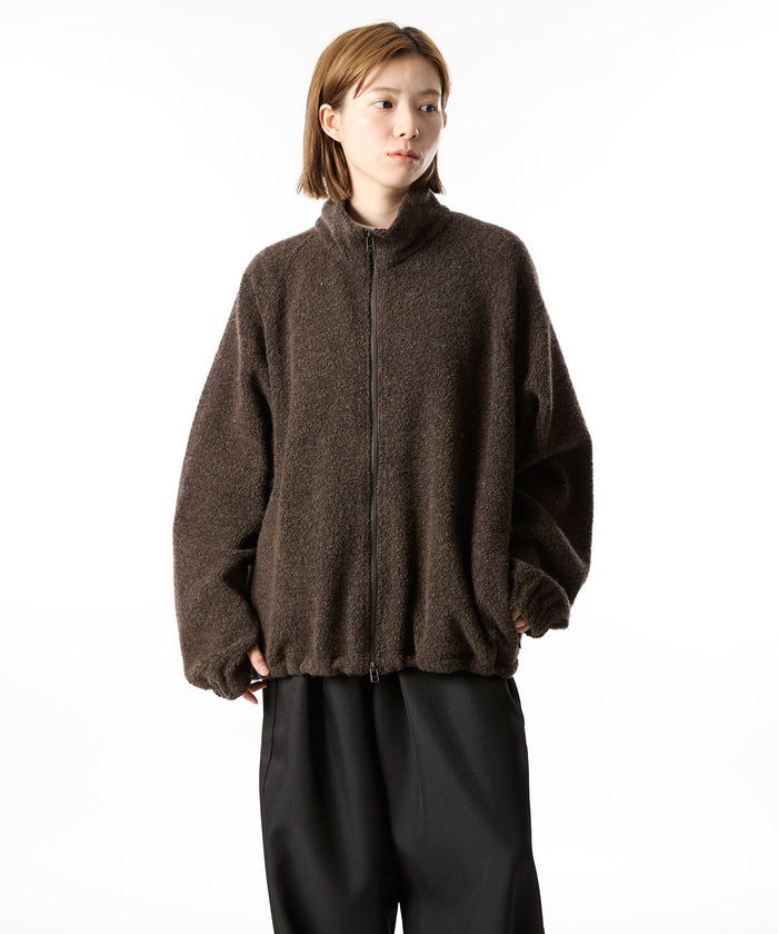 BOUCLE ZIP BLOUSON