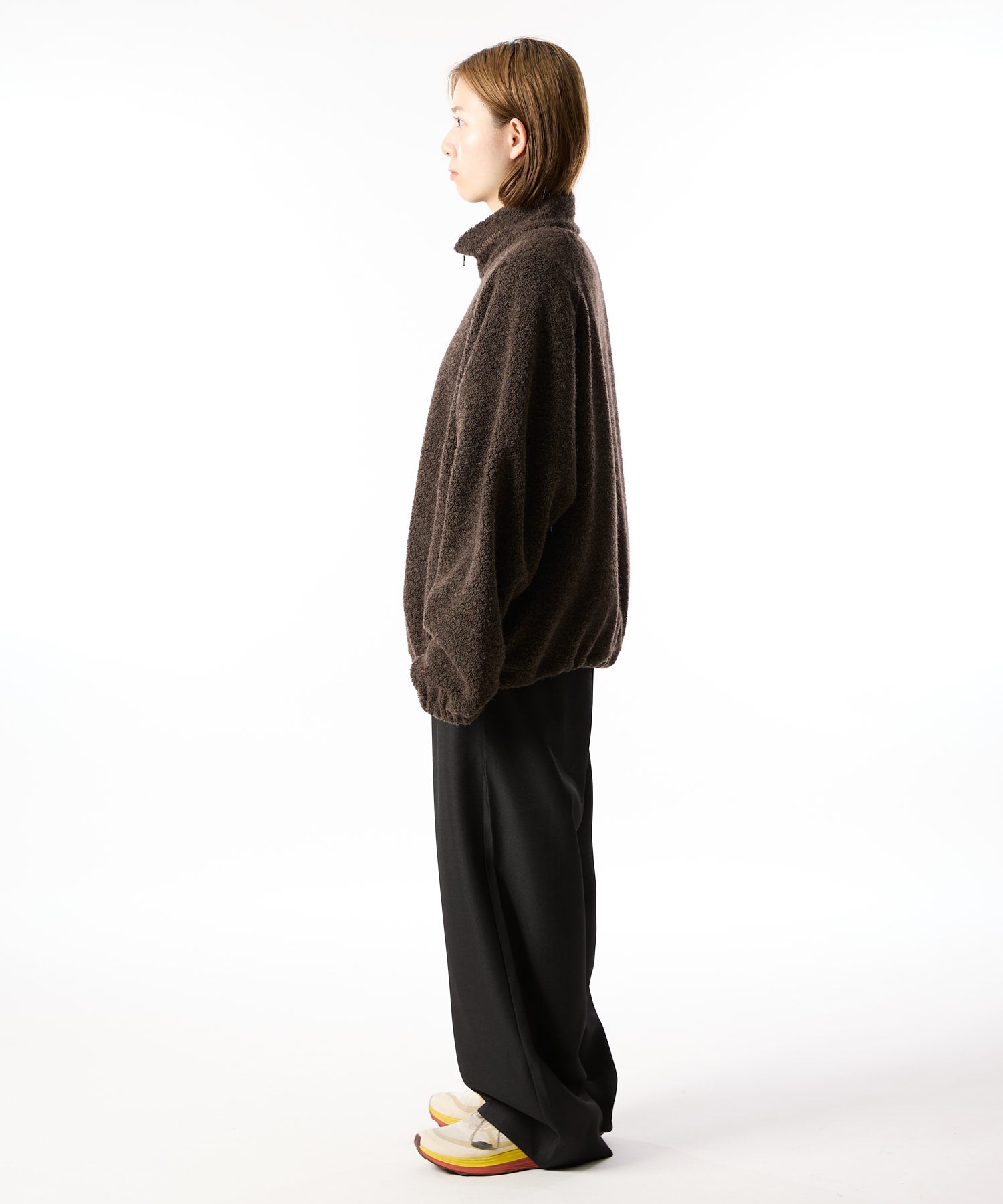【9.19 FRI 18:00~ IN STOCK】BOUCLE ZIP BLOUSON