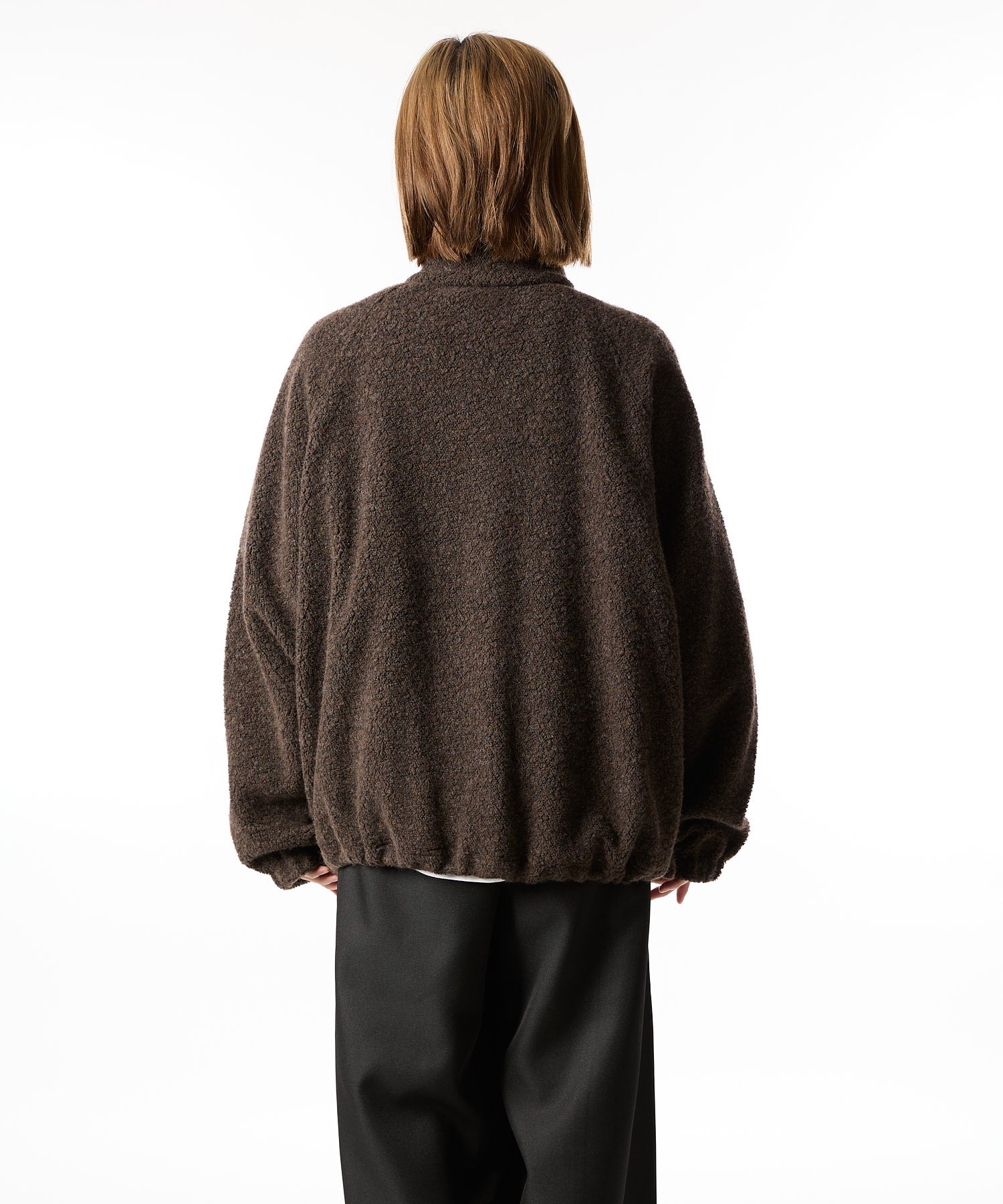 【9.19 FRI 18:00~ IN STOCK】BOUCLE ZIP BLOUSON