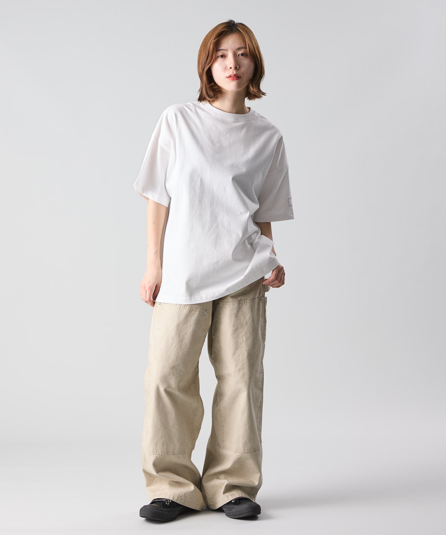 ×HIROKI KAWASAKI S/S TEE [EMB]