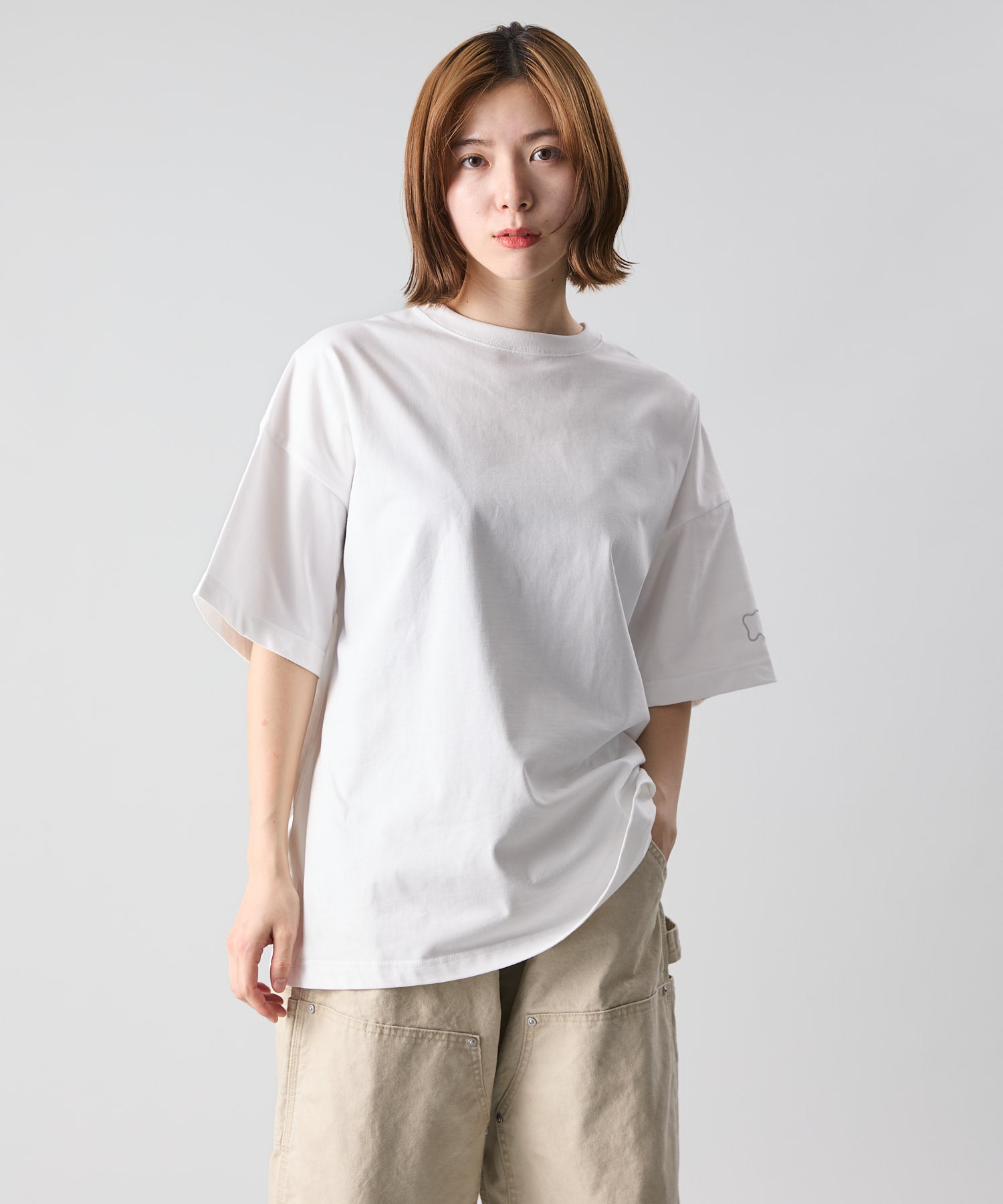 ×HIROKI KAWASAKI S/S TEE [EMB]