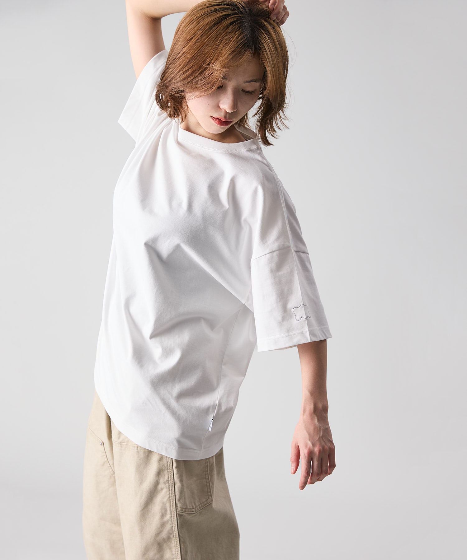 ×HIROKI KAWASAKI S/S TEE [EMB]