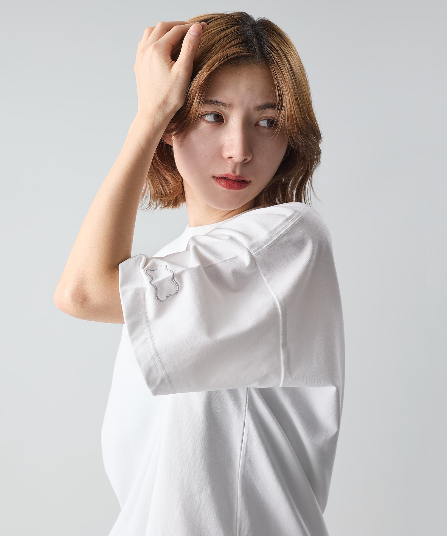 ×HIROKI KAWASAKI S/S TEE [EMB]