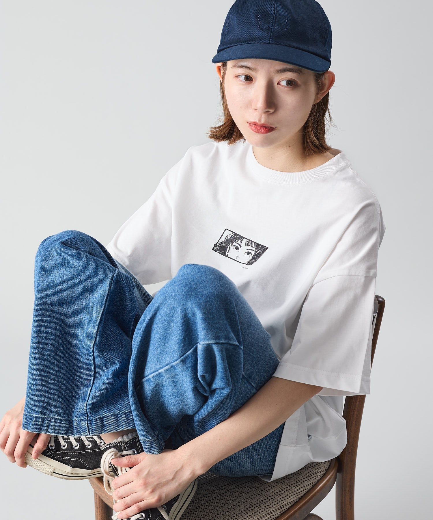 ×HIROKI KAWASAKI S/S TEE [GIRL]