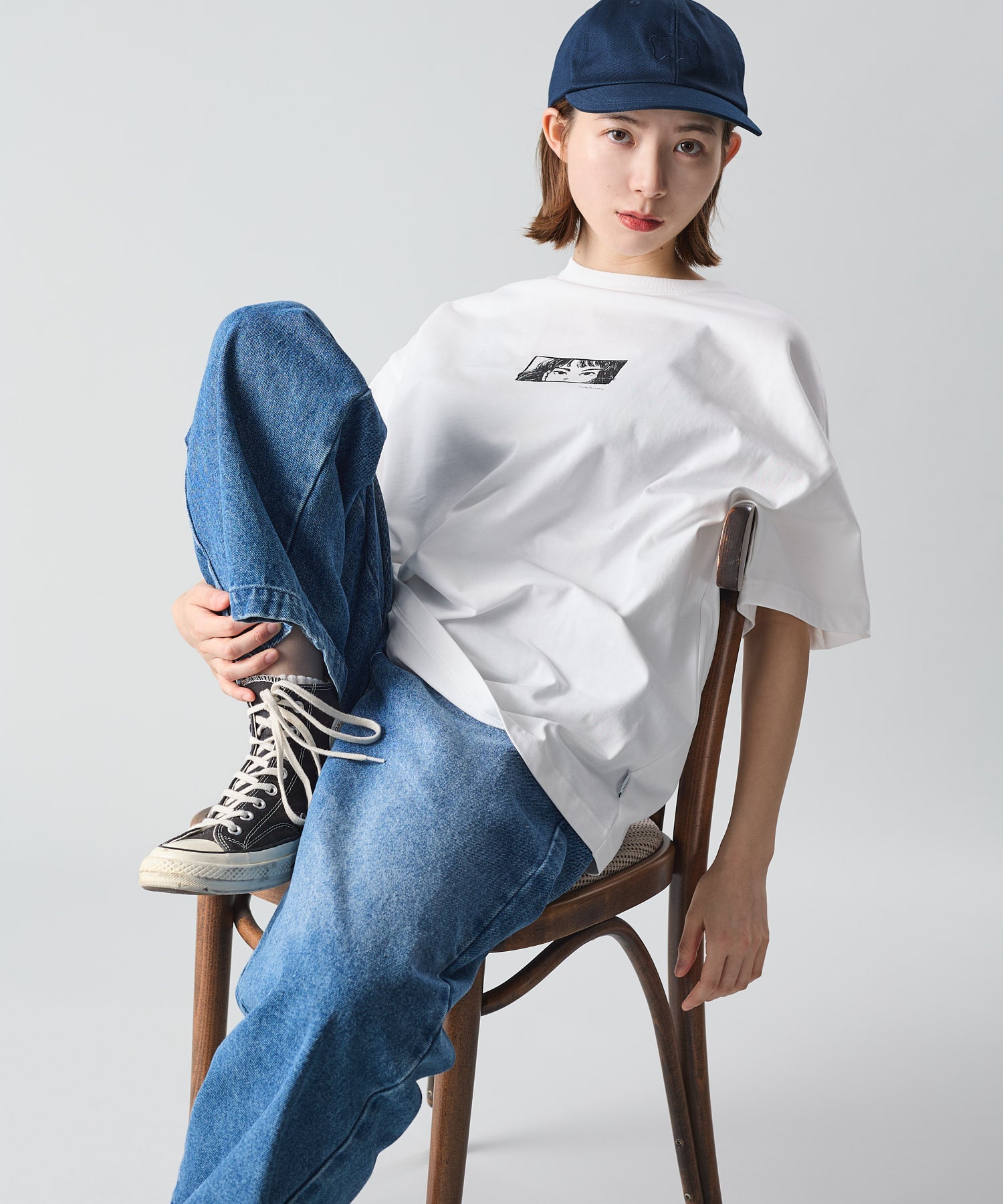 ×HIROKI KAWASAKI S/S TEE [GIRL]