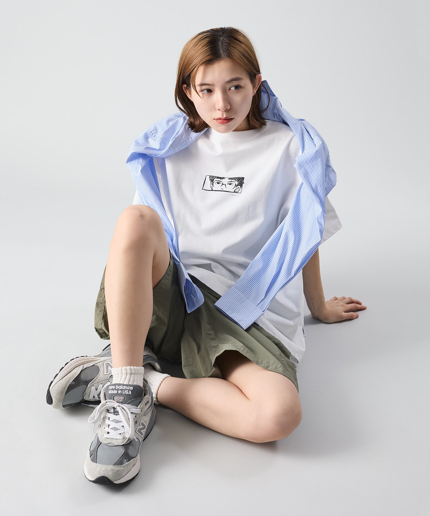 ×HIROKI KAWASAKI S/S TEE [BOY]
