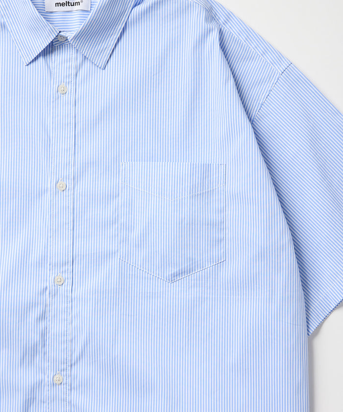 LOOSE STRIPE SHIRT S/S