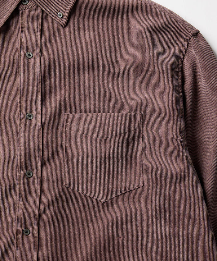 OVERSIZED CORDUROY SHIRT