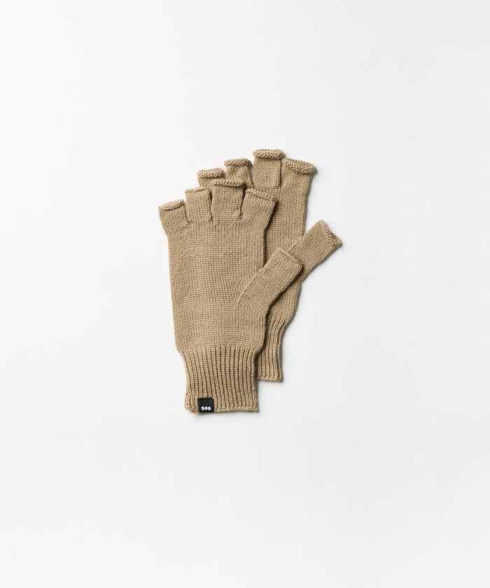 FINGERLESS KNIT GLOVES