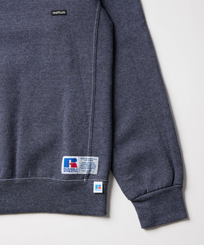 ×RUSSELL ATHLETIC STANDARD CREWNECK SWEAT OVERDYE