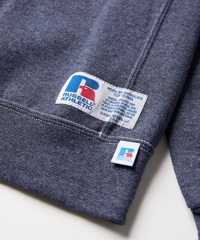 ×RUSSELL ATHLETIC STANDARD CREWNECK SWEAT OVERDYE