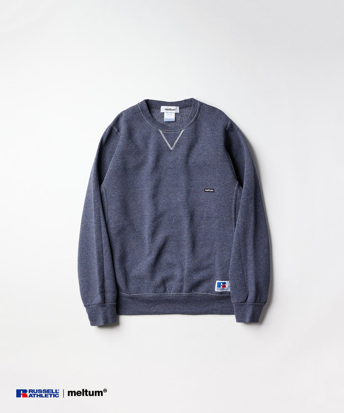 ×RUSSELL ATHLETIC STANDARD CREWNECK SWEAT OVERDYE
