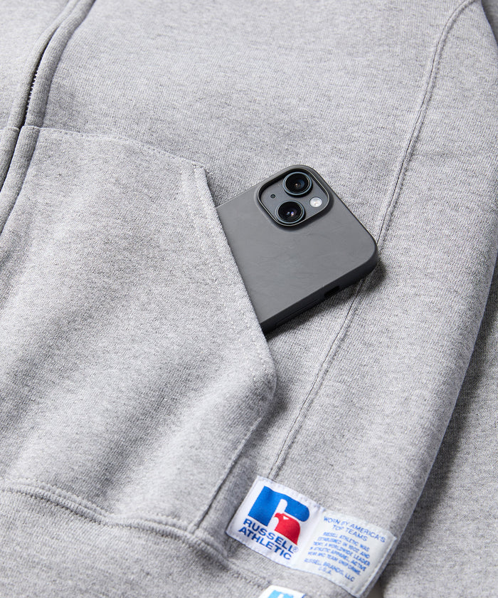 ×RUSSELL ATHLETIC STANDARD ZIP HOODIE