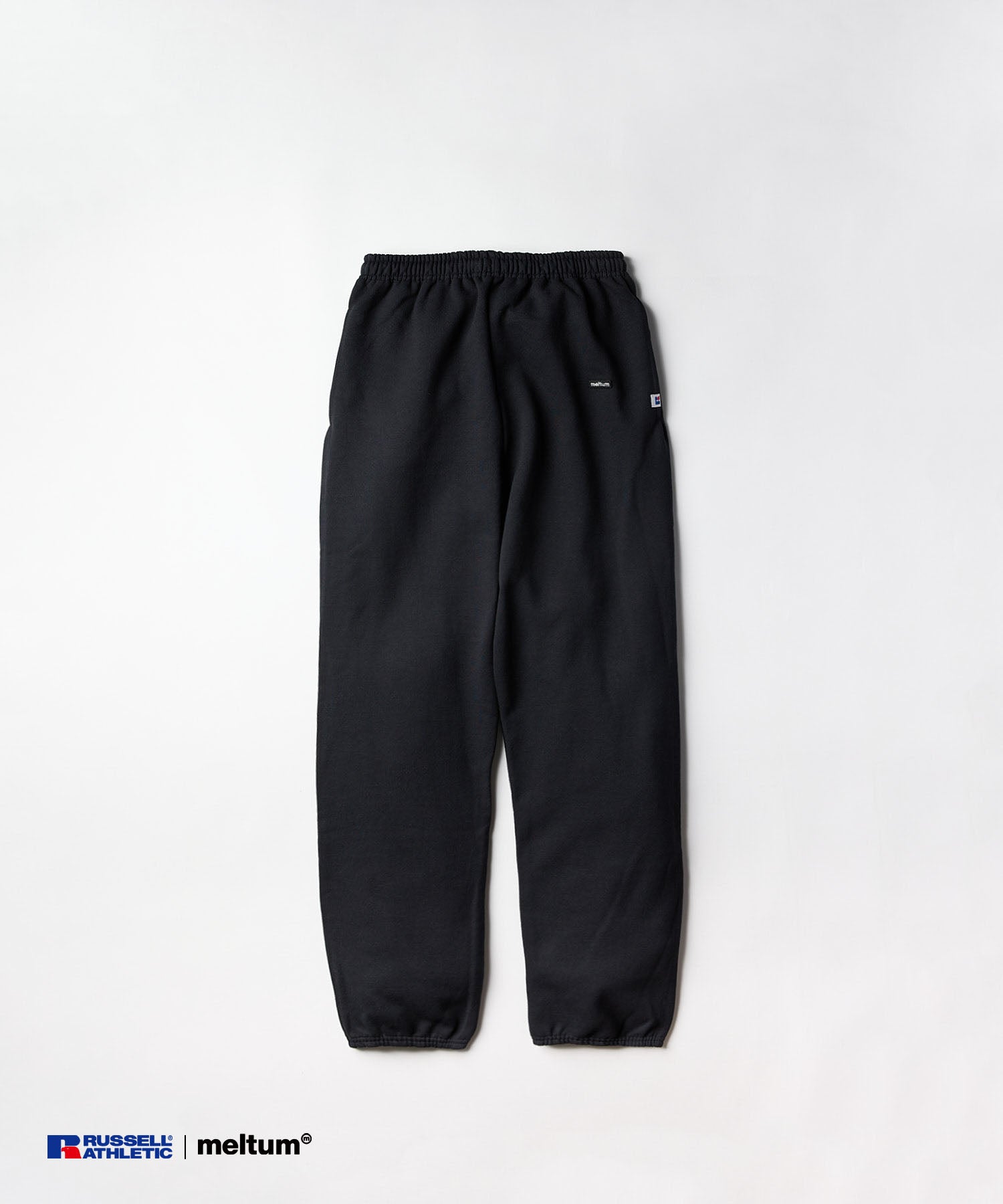 ×RUSSELL ATHLETIC STANDARD SWEAT PANTS [BLACK]