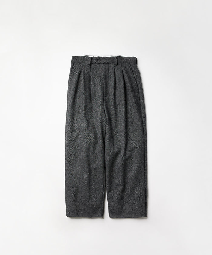 TWEED WIDE SLACKS