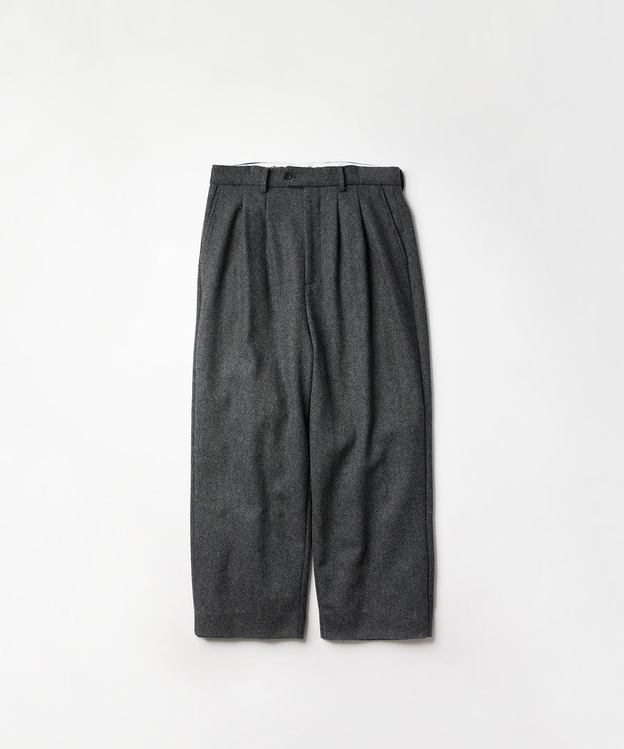 TWEED WIDE SLACKS