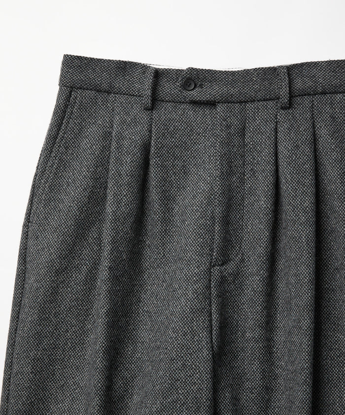 TWEED WIDE SLACKS