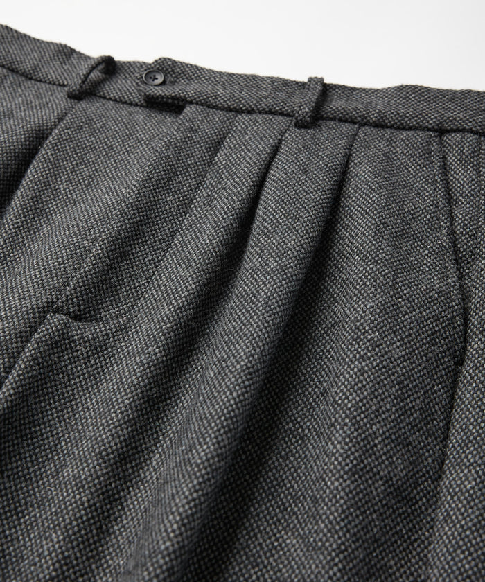 TWEED WIDE SLACKS